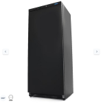  Καταψύκτης - 600L - 6 σταθερά ράφια - Μαύρο